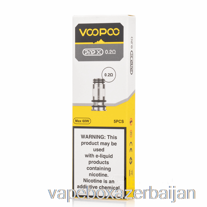 Vape Smoke VOOPOO PnP-X Replacement Coils 0.2ohm PnP-X Coils